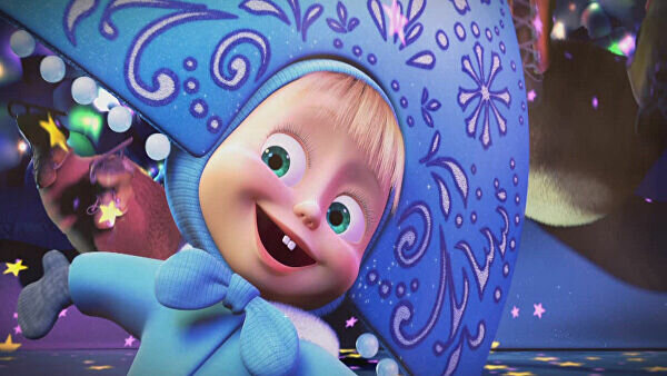 Маша из мультфильма "Маша и Медведь", студия "Аннимакорд", с 2009