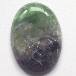 Кабошон флюорита
