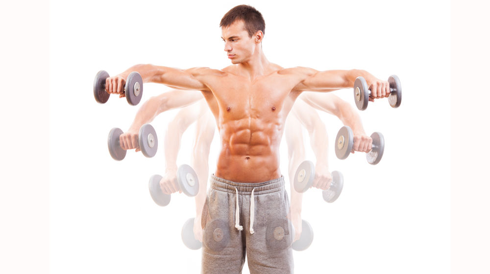 Dumbbell Seated lateral raise