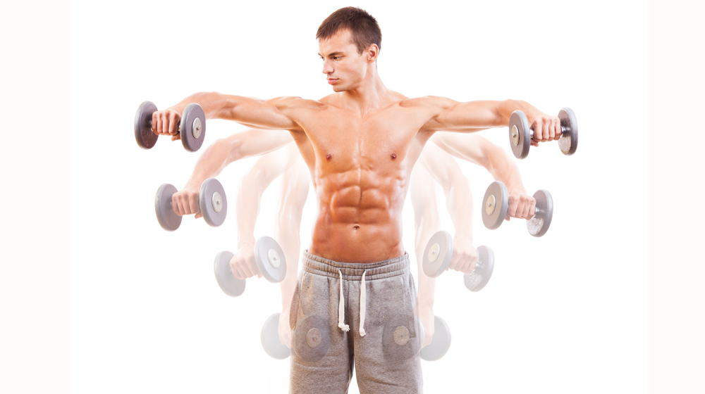 Dumbbell Front raises