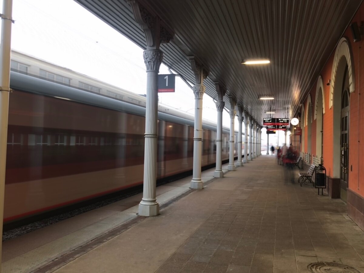 На перроне в Твери