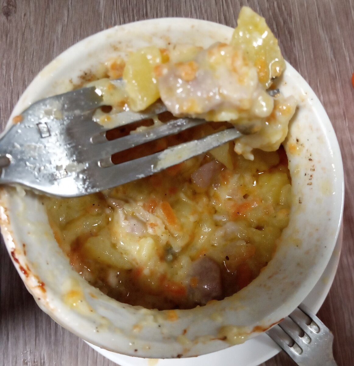 Картошка с грибами в горшочках в духовке рецепт