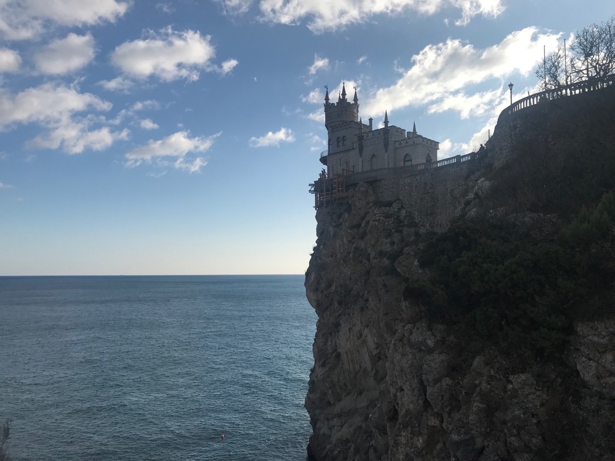 Ласточкино гнездо. Ялта. Фото автора