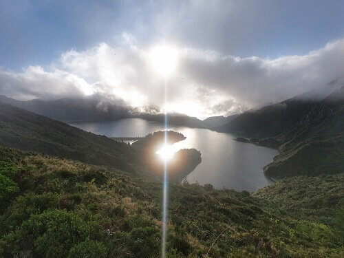 Остров Сан Мигель в Атлантическом океане
