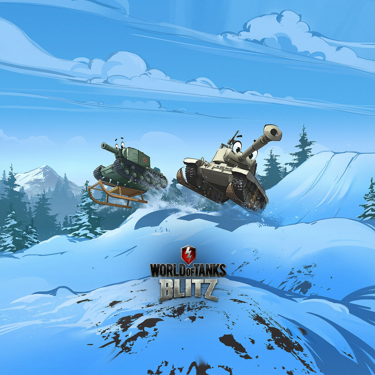 Avatar world новый год. World of Tanks Blitz зима. Новогодний танк блиц. World of Tanks Blitz новый год. Новогодний вот блиц.