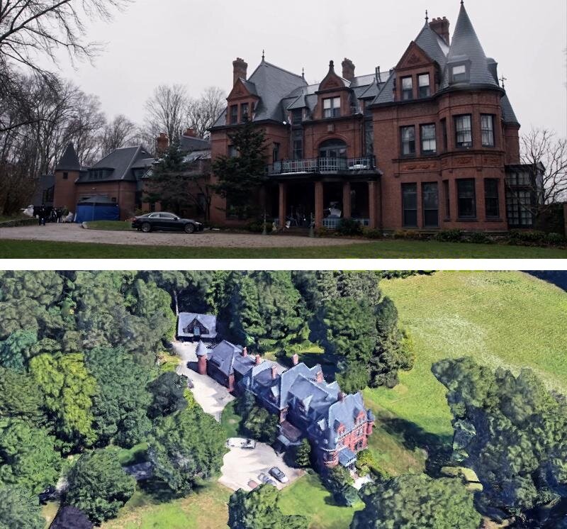 особняк в Натике, штат Массачусетс, США (частная территория)