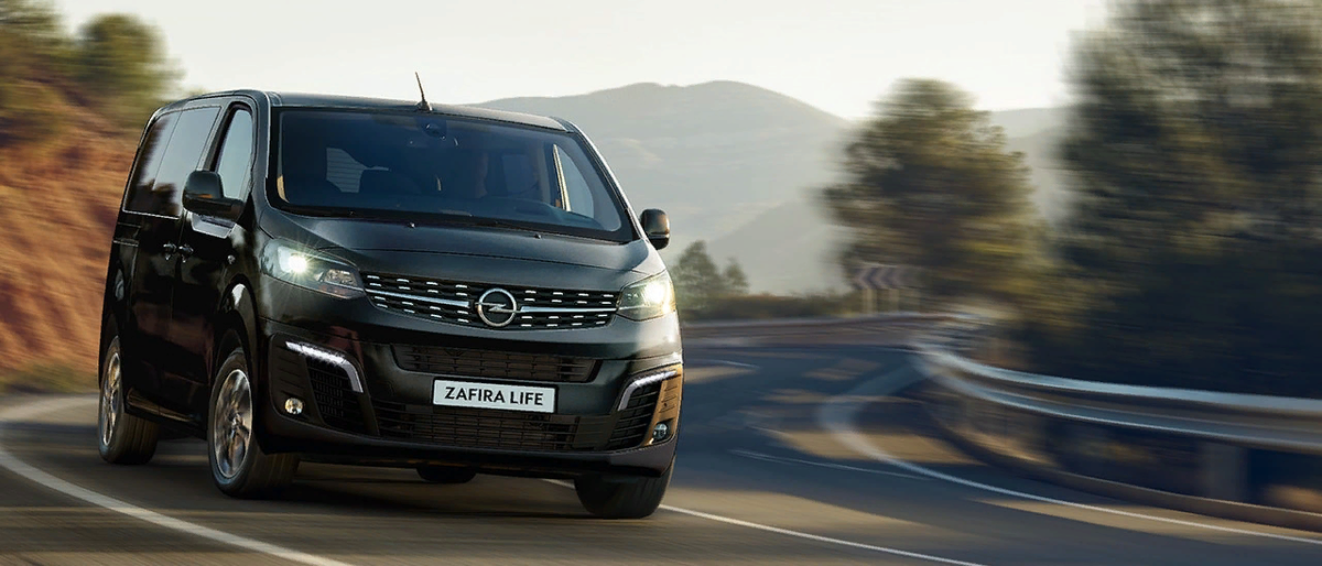 Opel Zafira Life. Фотография с сайта www.opel.ru