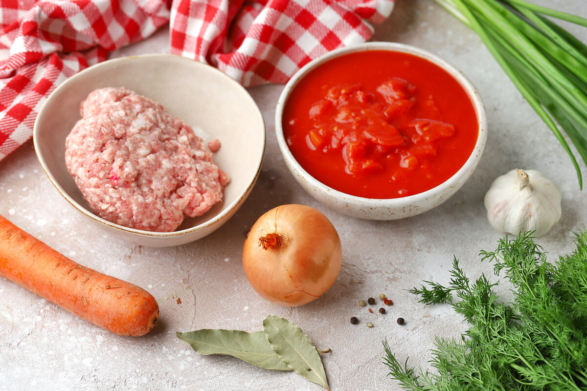 Продукты для супа