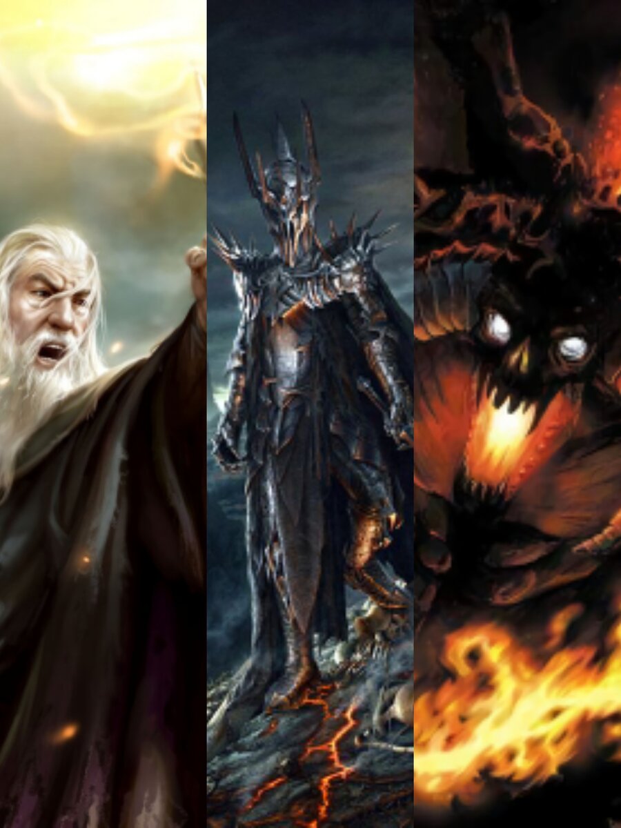 Гендальф, Саурон и Балрог