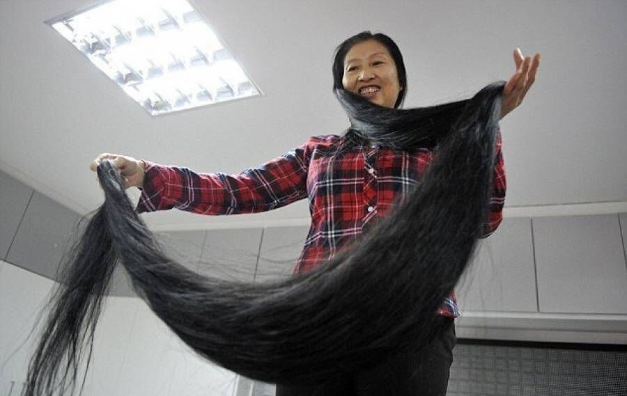 Как китаянки ухаживают за своими волосами