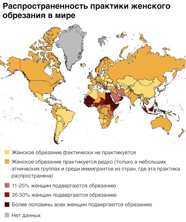 Источник: The Women Stats Projects, 2015 год.