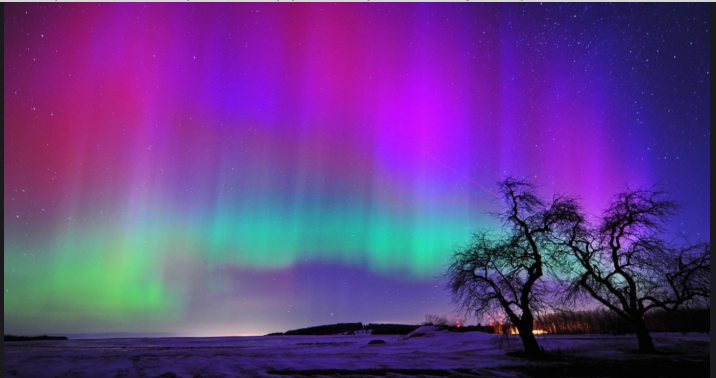 Небесная иллюминация.