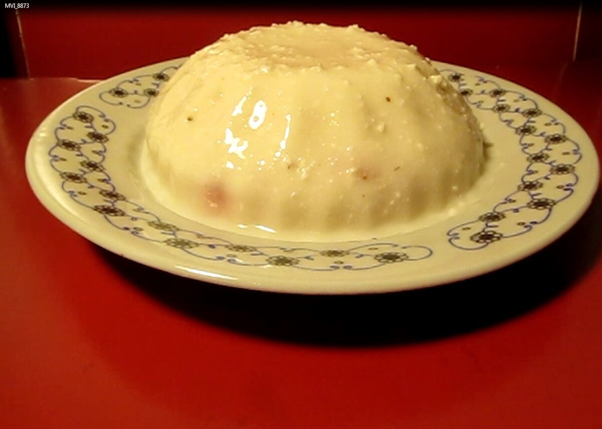 Кефирно-творожное желе