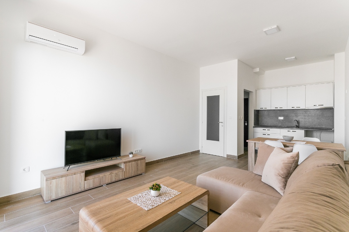 Апартамент с 1 спальней. Площадь: 59 м2