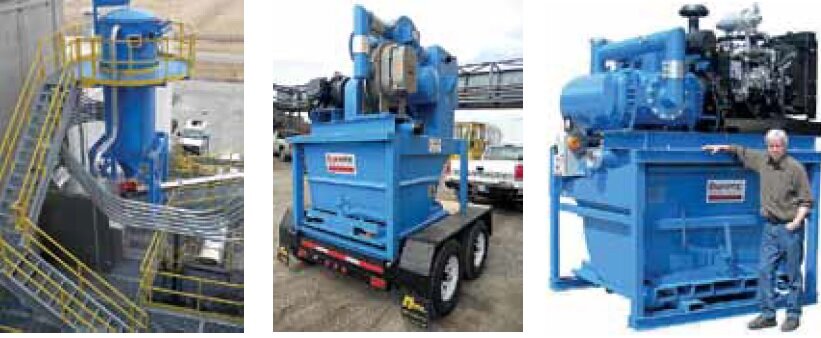 Некоторые варианты исполнения малогабаритных вакуумных установок. 