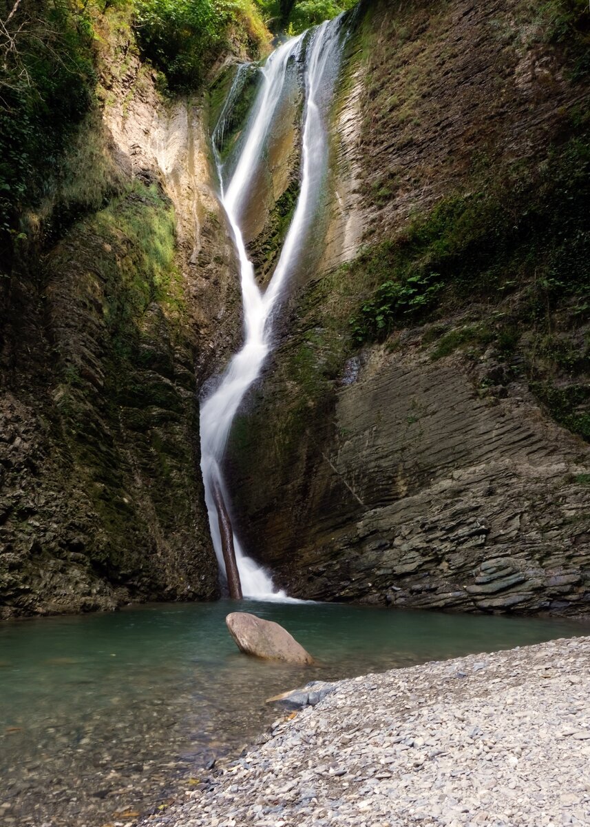 Ореховский водопад, Сочи