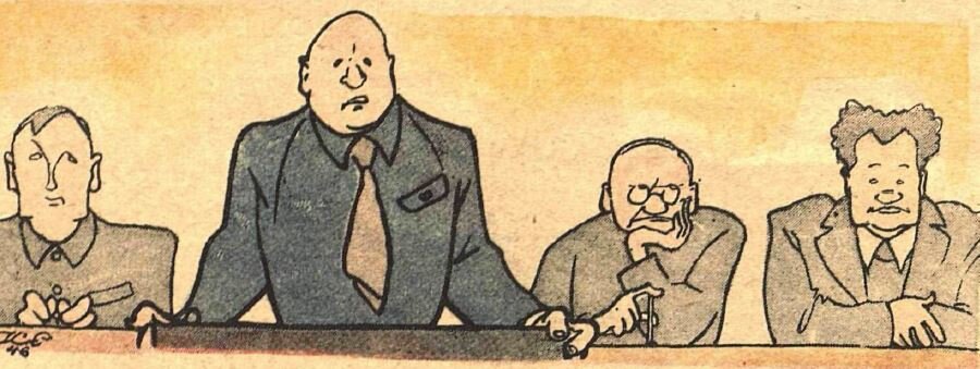 -Лично я, товарищи, по затронутому вопросу имею своё, самостоятельное мнение. Нужны ли нам дополнительные ассигнования на это строительство? Ответ может быть только один: безусловно нужны…