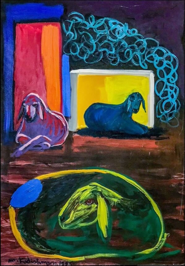 Без названия, 2001. Акрил. 200 × 140 см. Фото: artsy.net