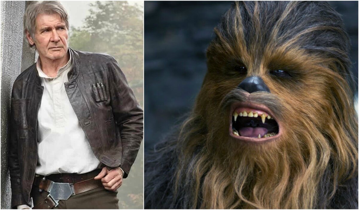 Кожаная куртка Хана Соло/Маска Чубакки. Фото: newamericanjackets.com, starwars.com