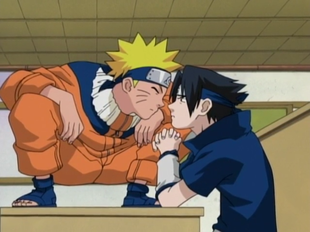 Использованы кадры из аниме "Наруто";