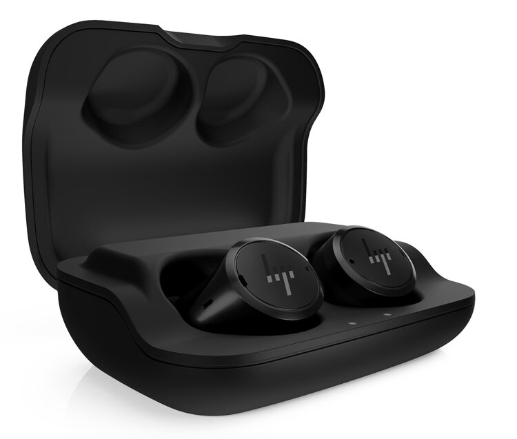 Наушники HP Elite Wireless Earbuds будут продаваться в чёрном цвете с зарядным кейсом