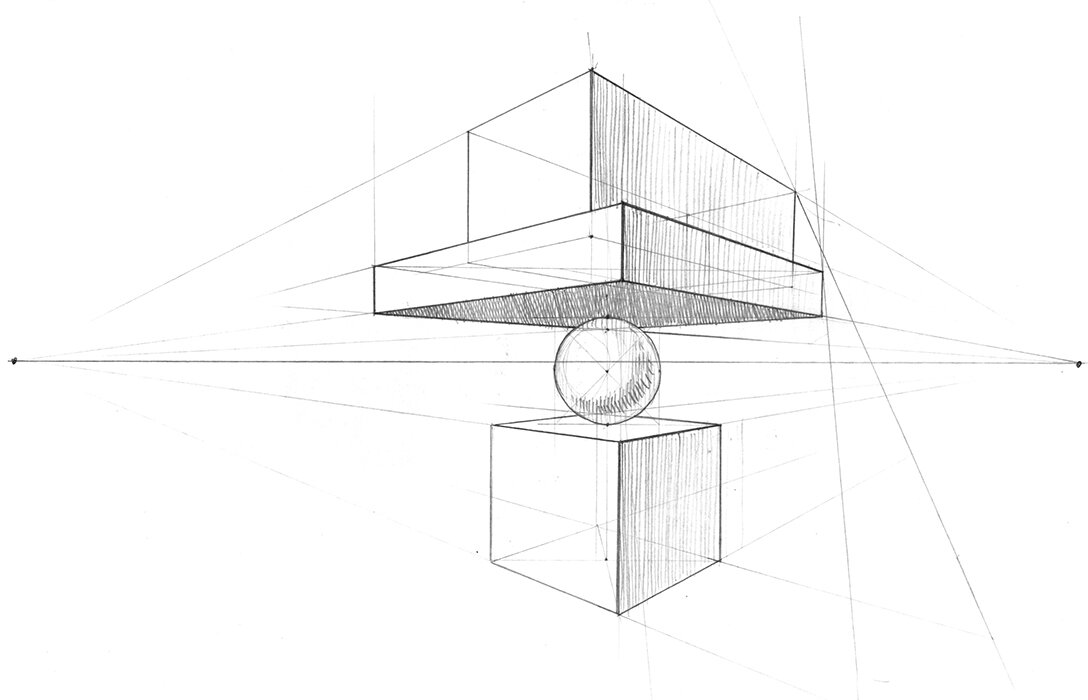 Основы перспективы в рисунке