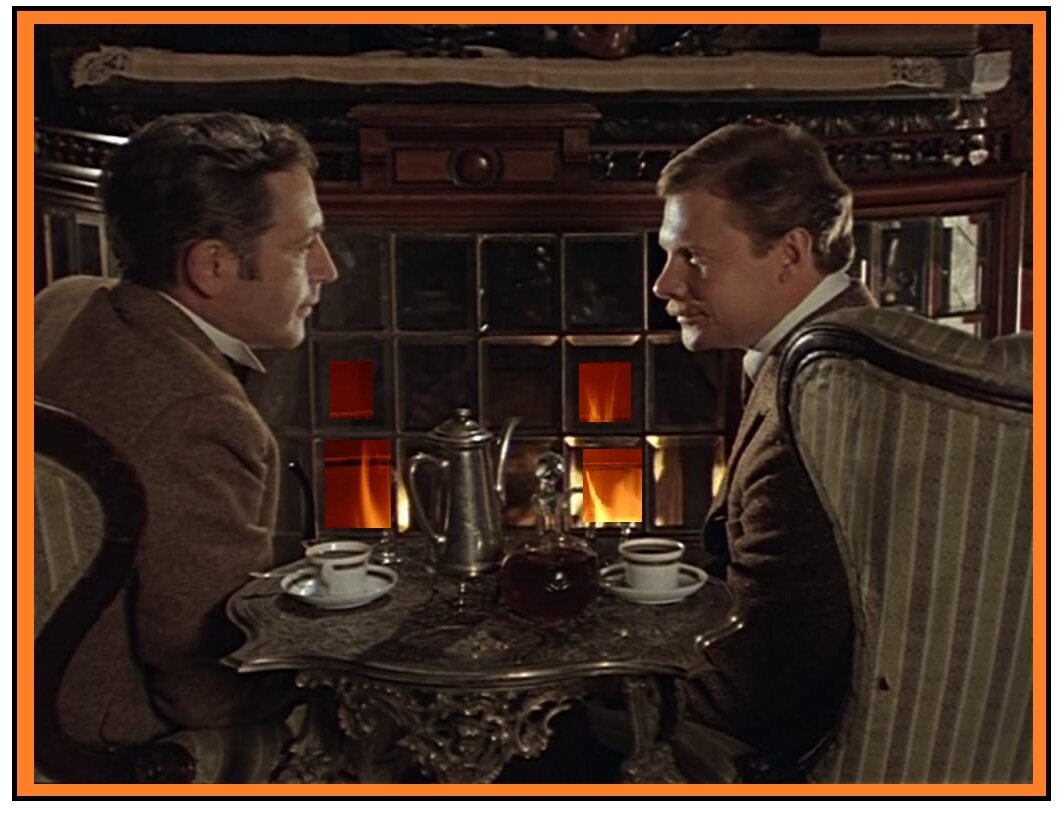 Многие у камина  с удовольствием время коротали