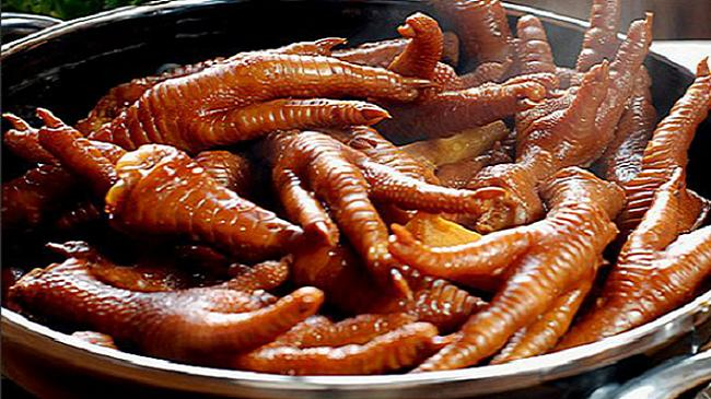 Куриные лапки по-китайски