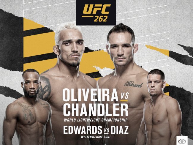Бой Чарльз Оливейра против Майкла Чэндлера на UFC 262 