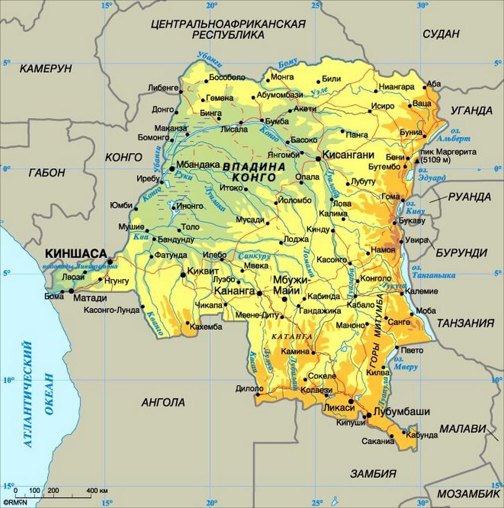 Какая демократическая республика конго. Др Конго на карте. Демократическая Республика Конго физическая карта. Конго физическая карта. Демократическая Республика Конго политическая карта.