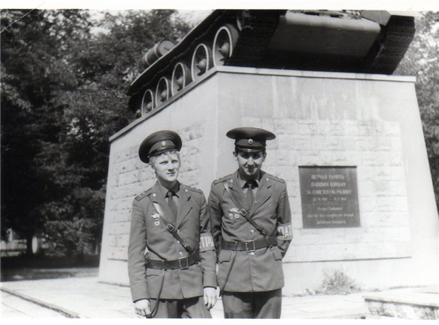 ГСВГ, г.Гримма, привокзальная площадь...