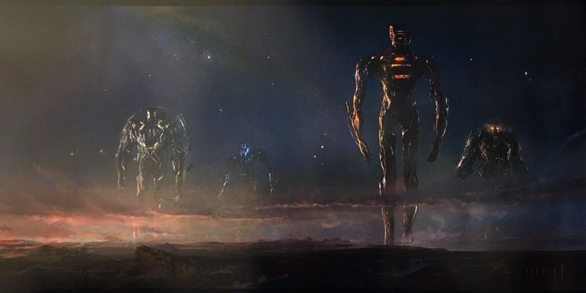 Целестиале в фильме "Вечные" 