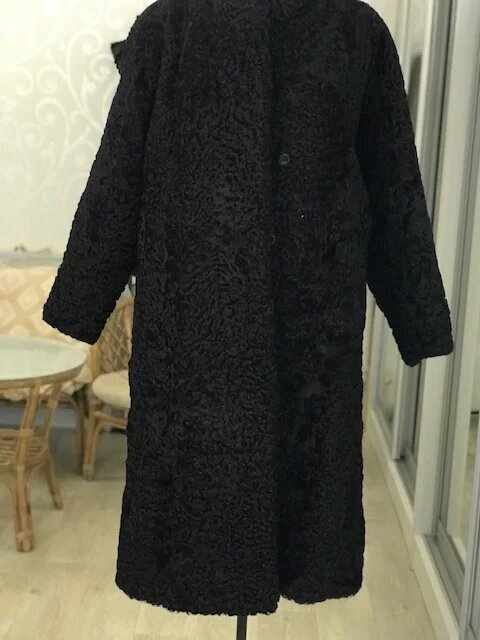 Переделка пальто из каракуля. Ателье Ирины Берзиной.