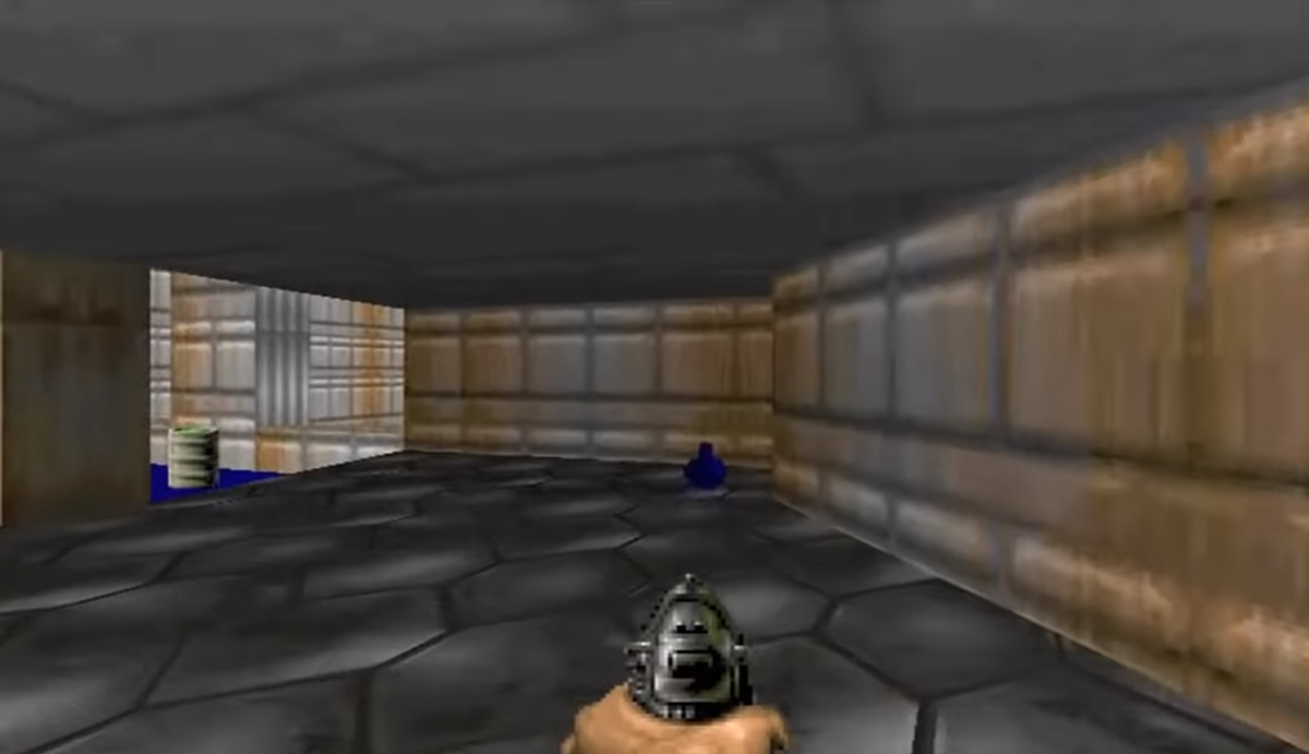 кадр из игры DOOM