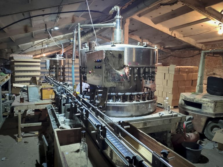 Нелегальное производство алкогольной продукции 