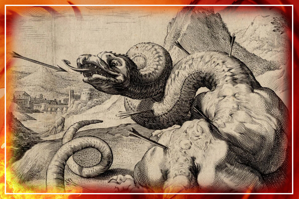 Змеи древности. Дракон змей Пифон. Драконы миф или реальность. Змей миф Византия. Древний змей Люцифер.