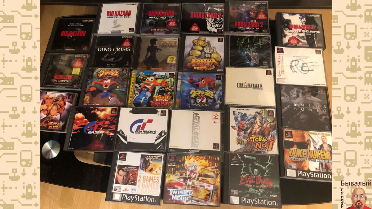 Коллекция Erich Rotten. Игры на PS1.