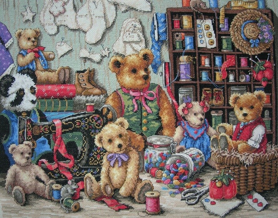 Готовая вышитая работа от производителя Dimensions