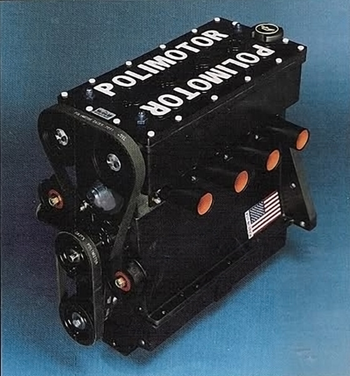 Polimotor DOHC -  пластиковый двигатель на основе 2.0 Ford Cosworth