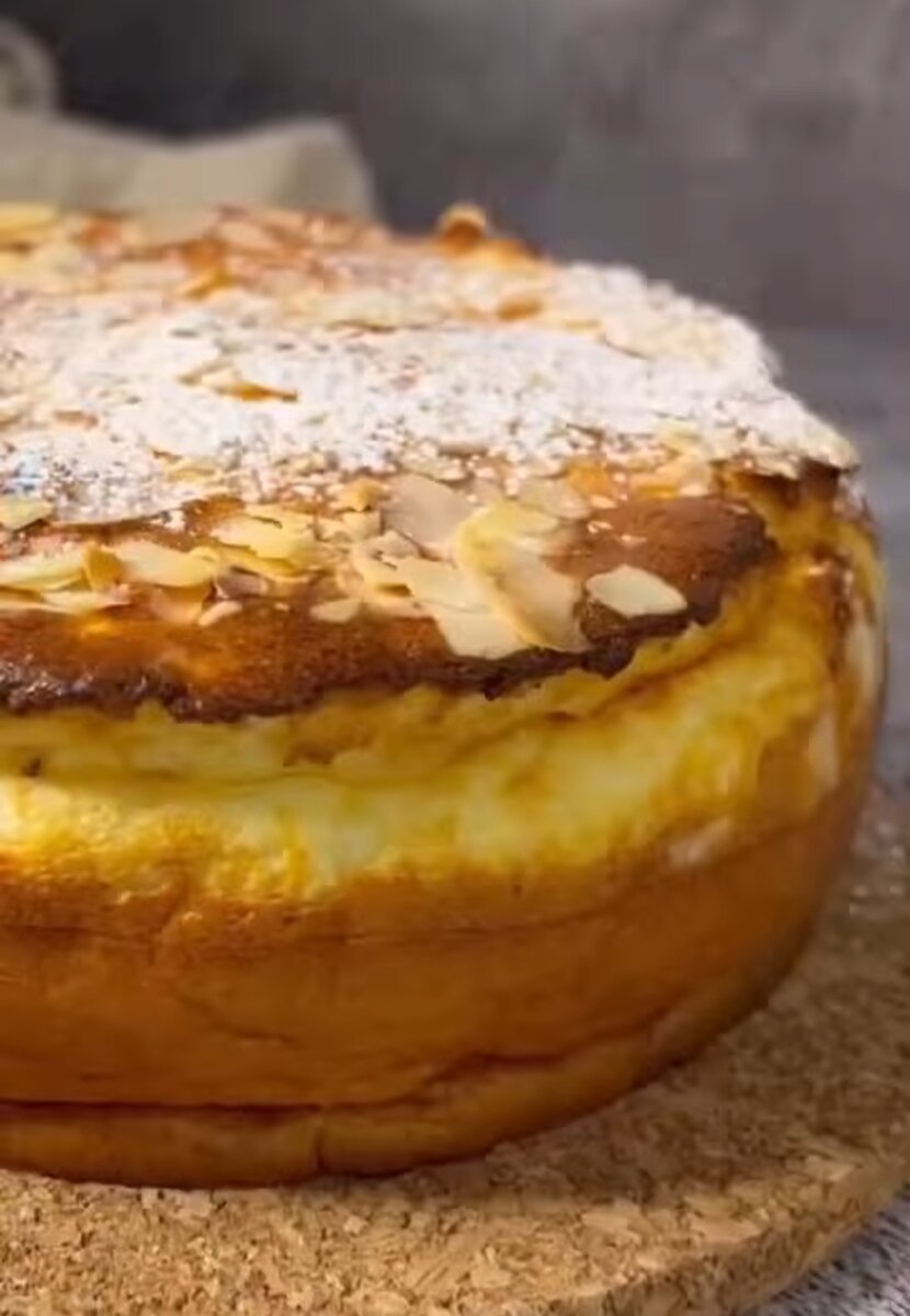 Пышная запеканка без муки