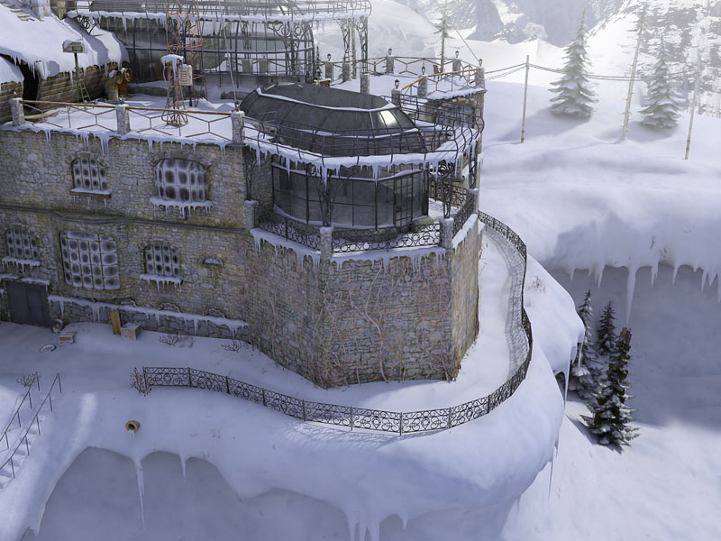 Скриншот из игры "Отель «У погибшего альпиниста»" (Акелла, 2007)