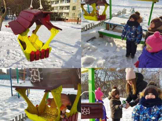     Итоги эко-акции «Покормите птиц зимой» подвели в Комсомольске. ФОТО: администрация Комсомольска