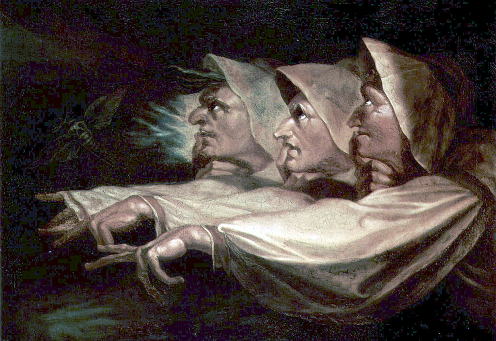 Иоганн Генрих Фюсли. Три ведьмы, 1783