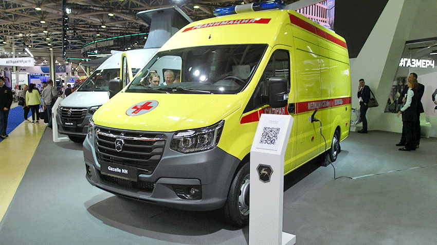 На COMTRANS'23 показали «ГАЗель NN» в медицинской, рекреационной и туристической версиях