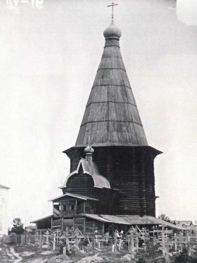 Владимирская церковь в селе Белая Слуда (фото pastvu.com)