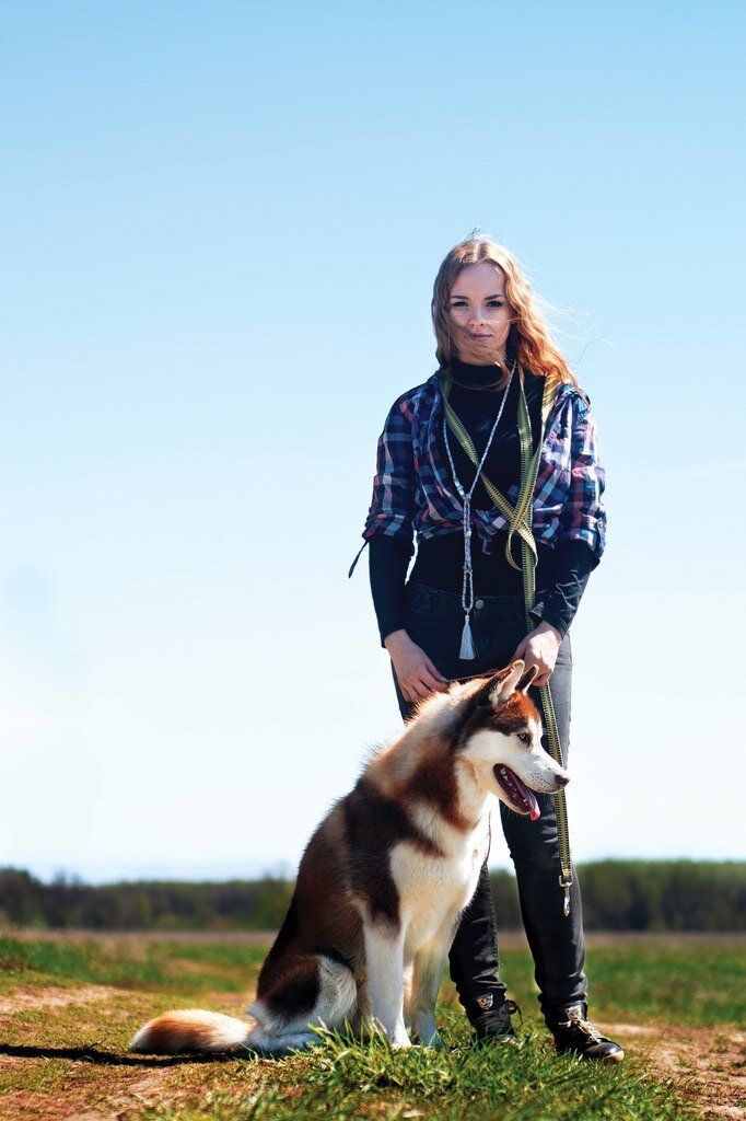 мы с Гарри. он тут совсем еще щенок