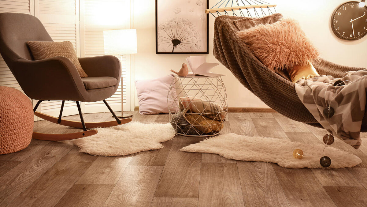 На фото линолеум Tarkett