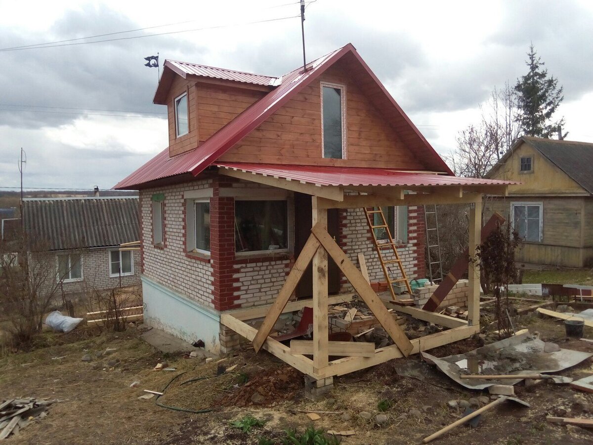 Пристройка к дачному домику | Форум о строительстве и загородной жизни – FORUMHOUSE