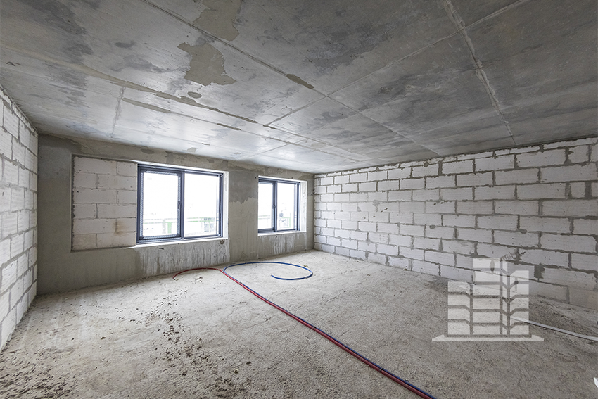 Съемка Новострой-М (шоу-рум квартиры без отделки в одном из московских ЖК)