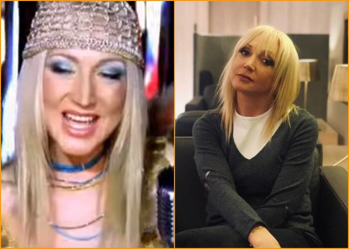 Кристина Орбакайте в молодости и сейчас